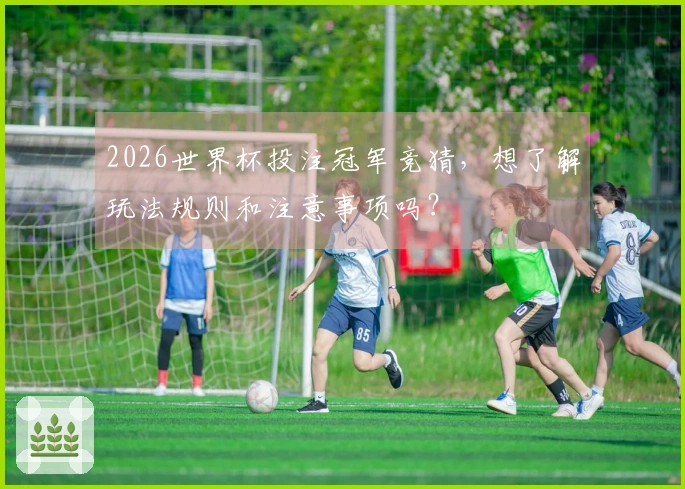 2026世界杯投注冠军竞猜，想了解玩法规则和注意事项吗？