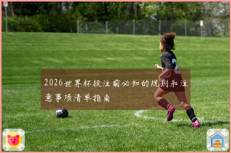 2026世界杯投注前必知的规则和注意事项清单指南